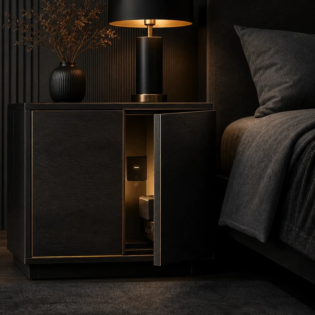 GİZLİ HOME gizli bölmeli premium komodin